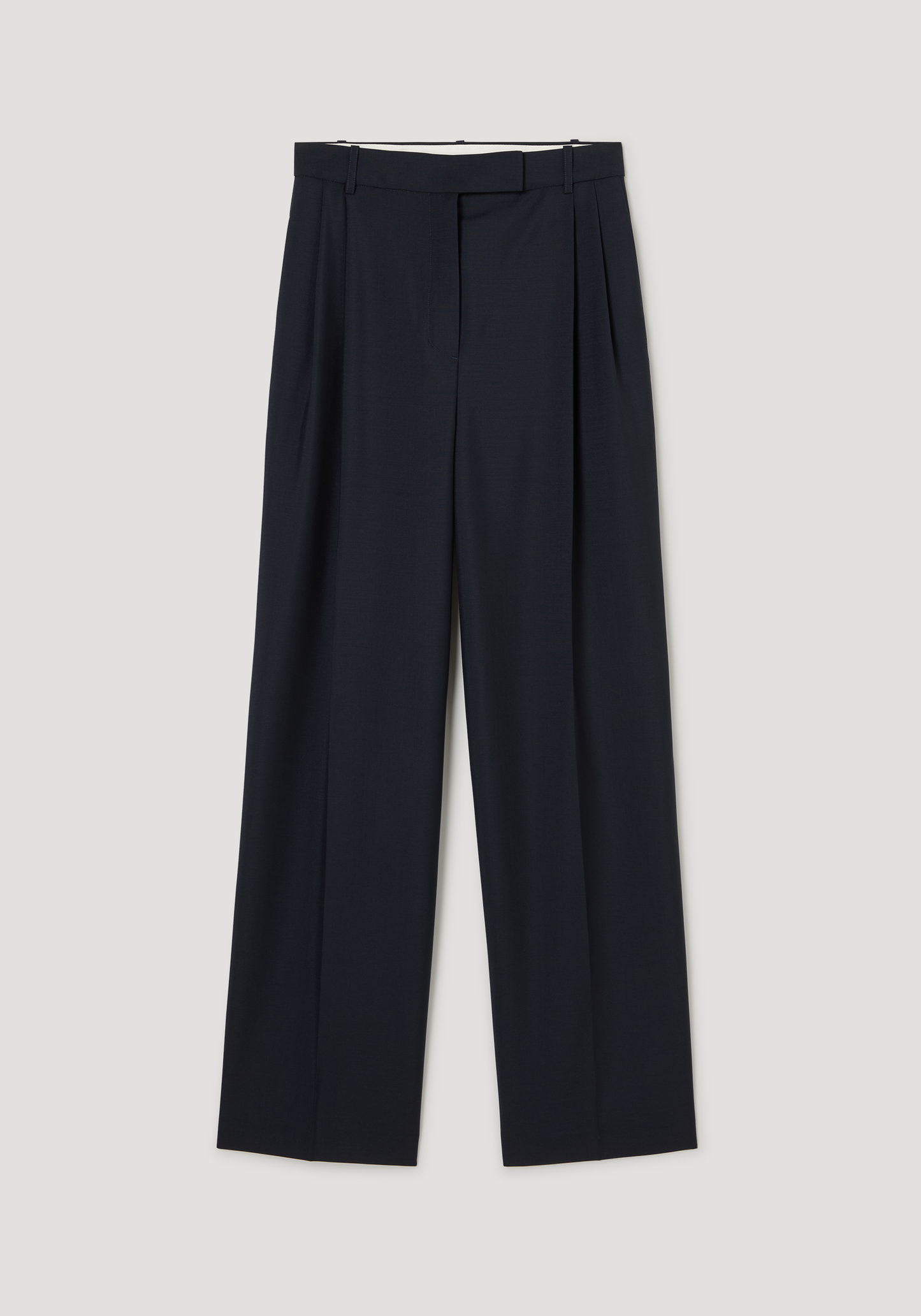 Mid-waist Tailored Trousers