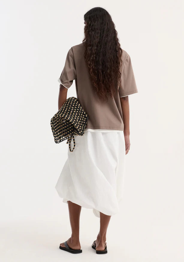 Oversized Cotton Silk T-shirt