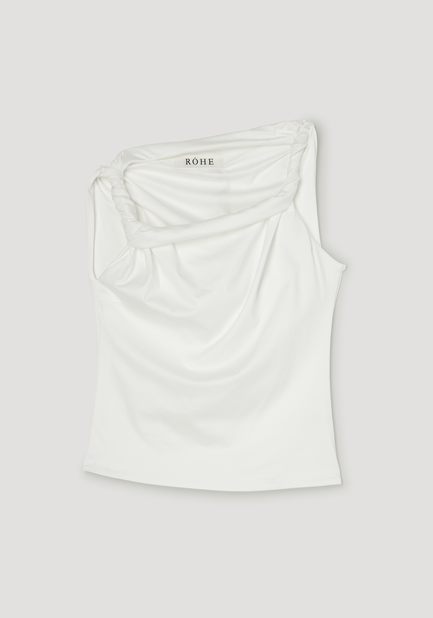 Sculptural Cotton Silk Top