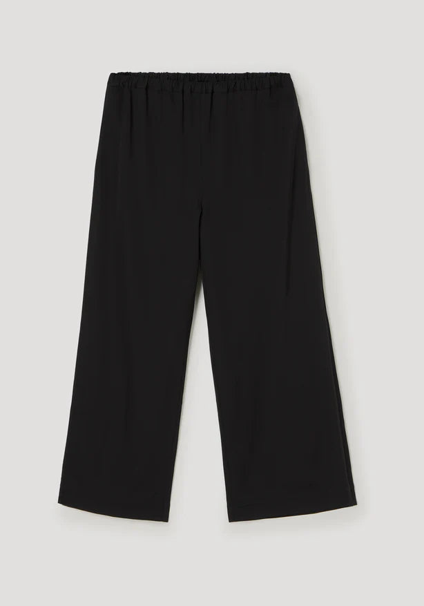 Cropped Wide Leg Trousers