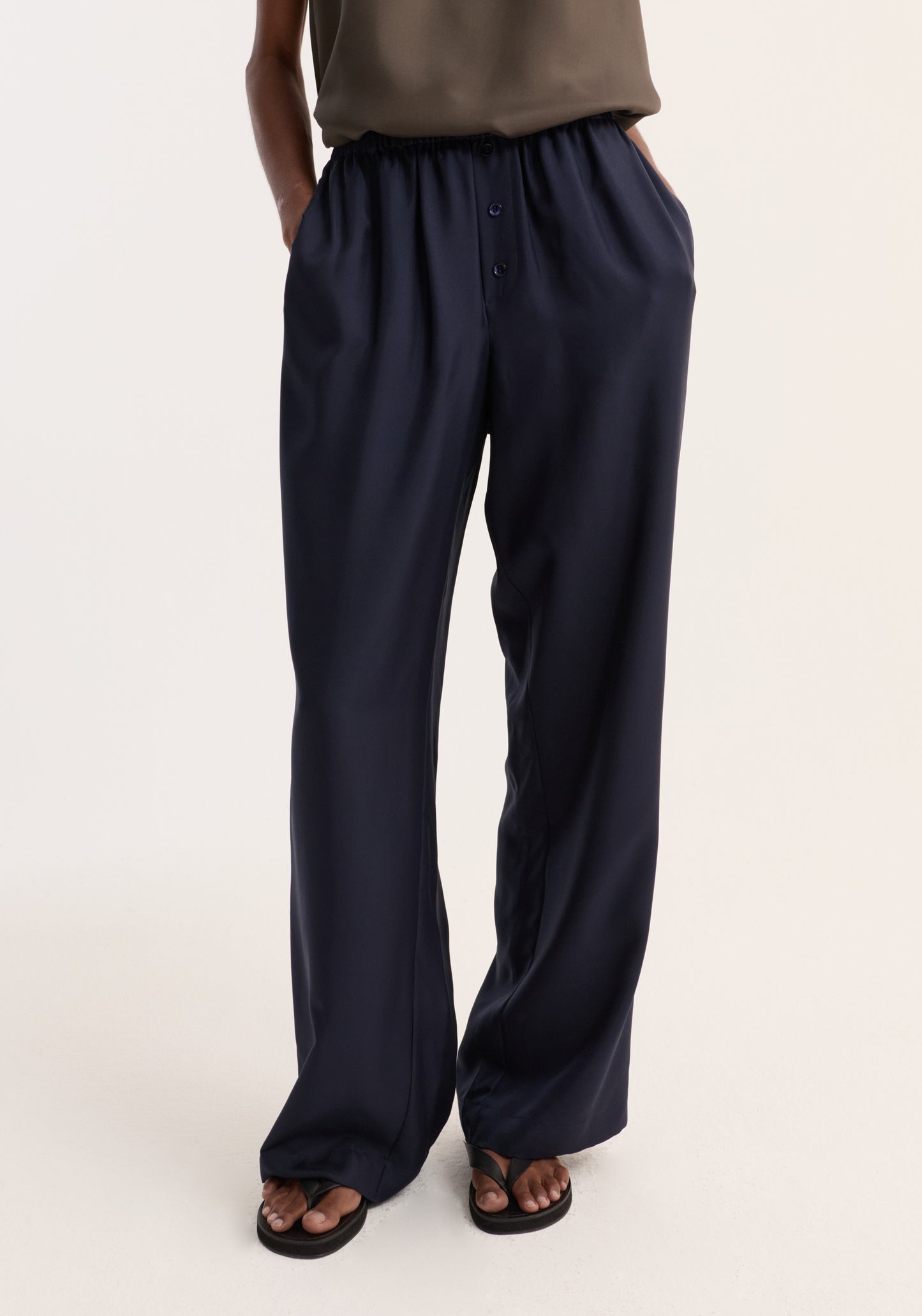 Silk pyjama trousers