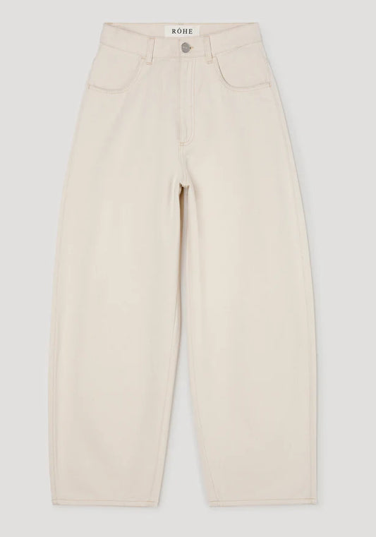 Berber barrel leg denim