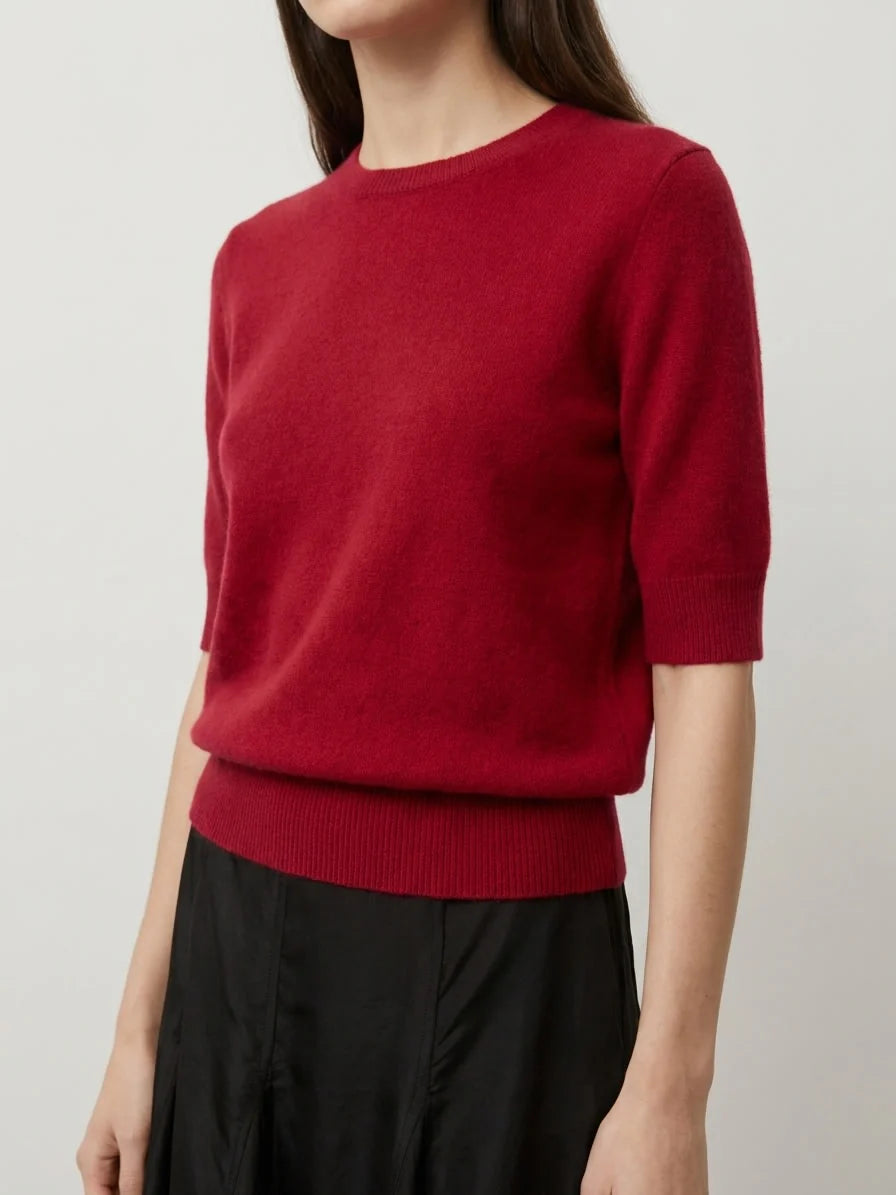 Close-up of the short sleeve and cuff