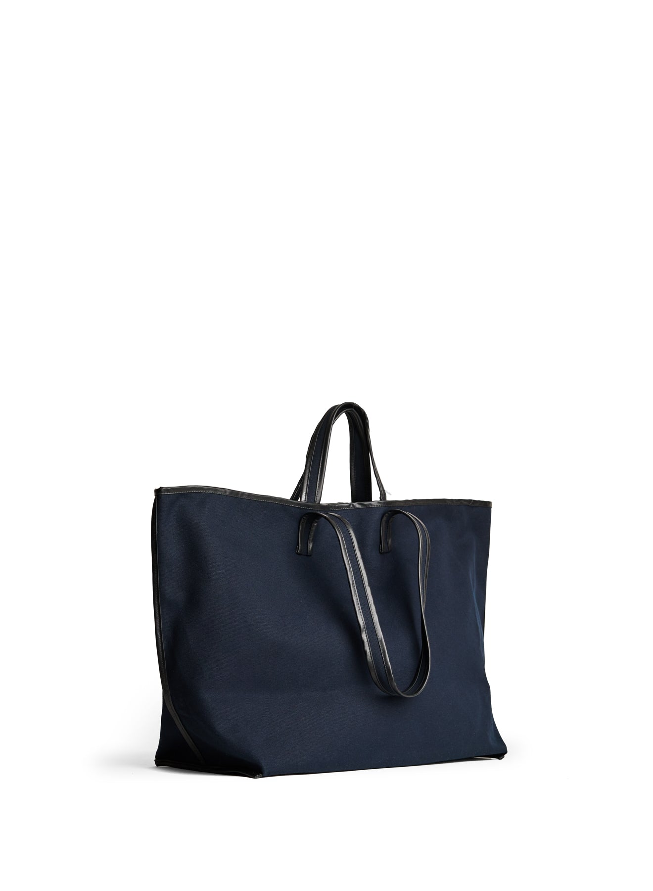 Kassl Editions Tote Canvas Navy Oil Black