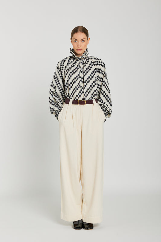 Abril Blouse in Ikat