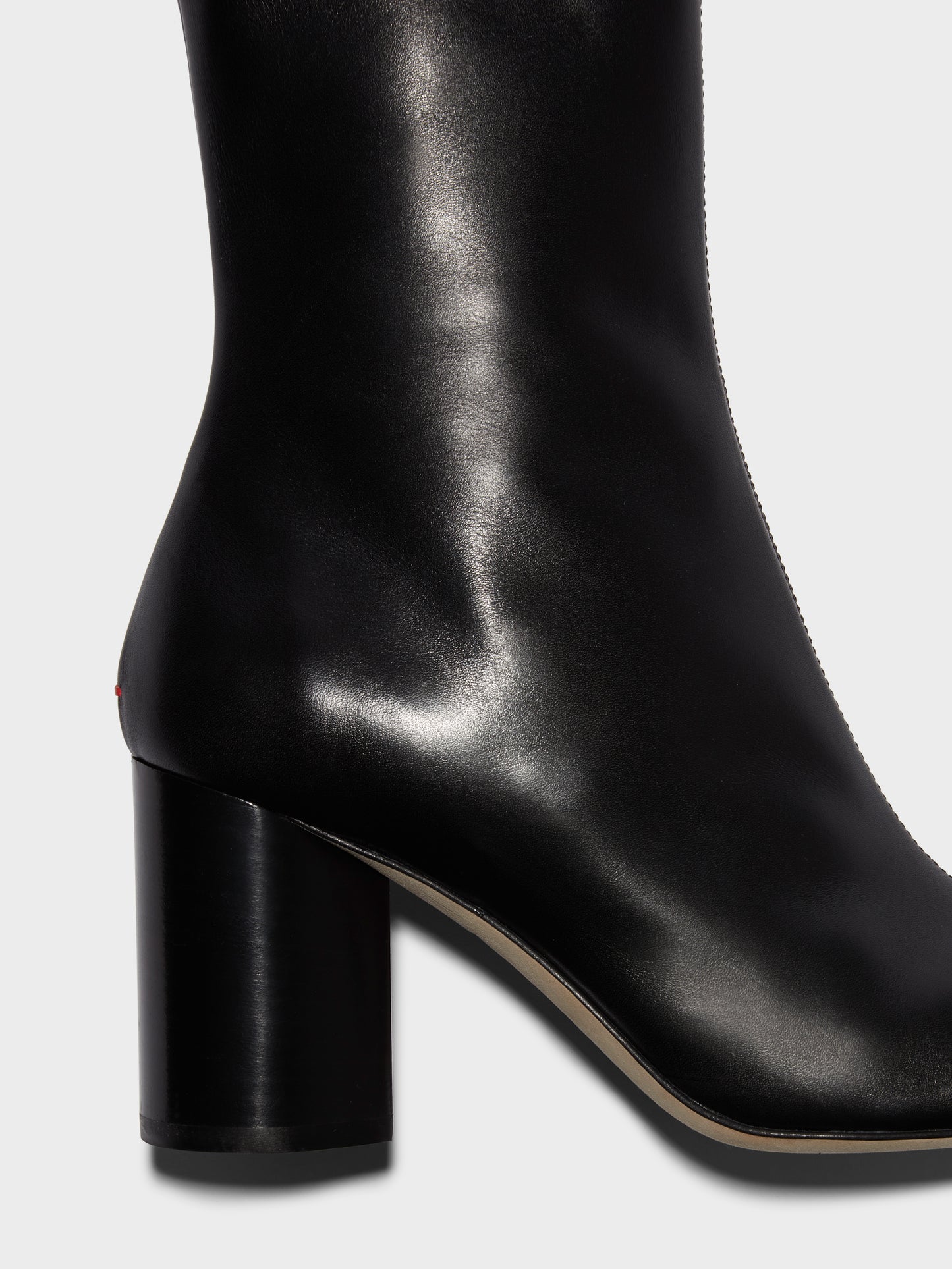 Aeyde Alena Calf Leather Black Ankle Boots