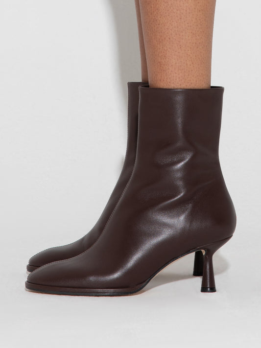 Aeyde Dorothy Nappa Leather Moka Ankle Boots