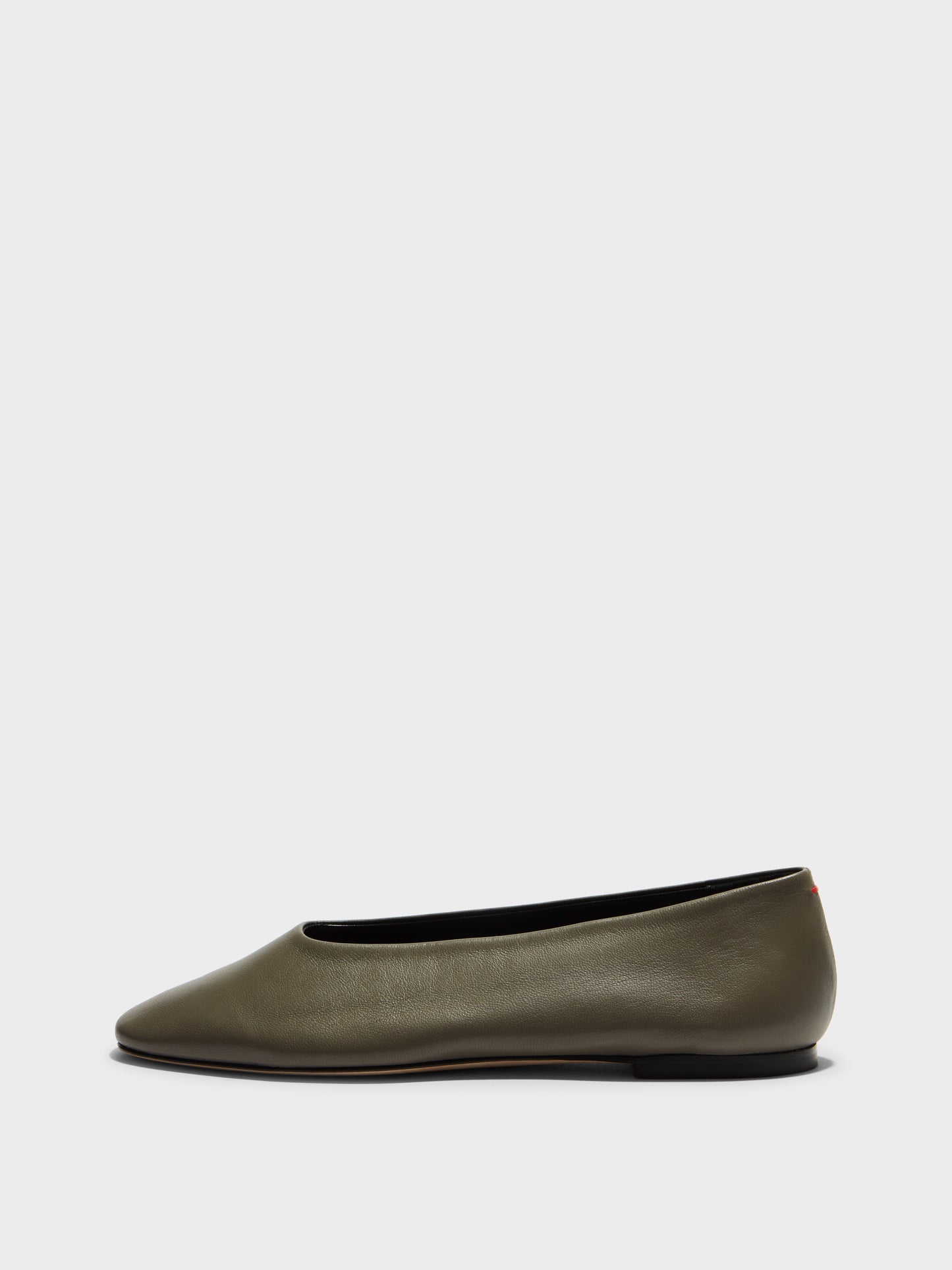 Aeyde Kirsten Nappa Leather Cement