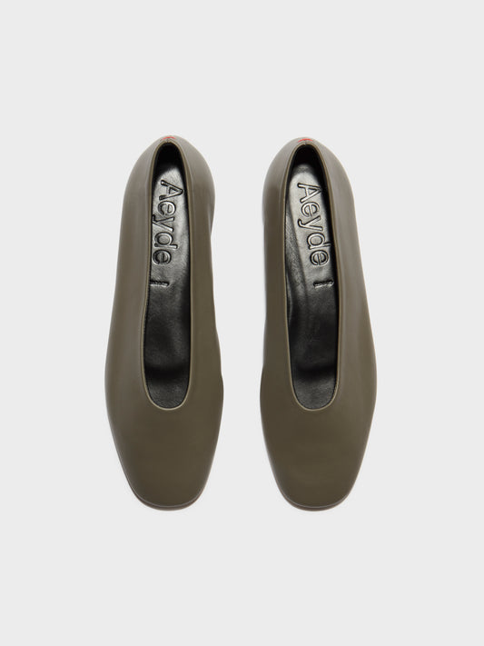 Kirsten Leather Ballet Flats