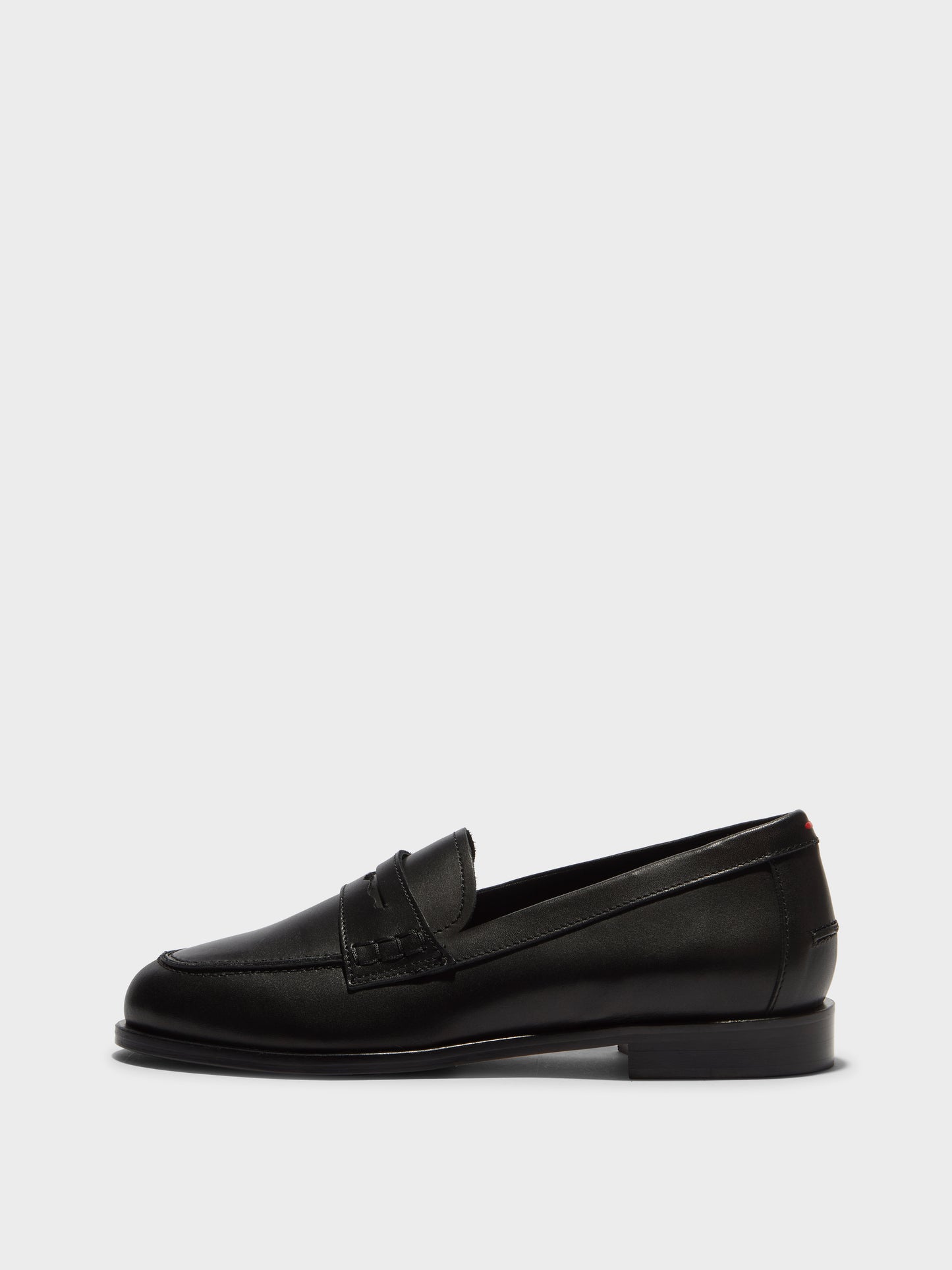 Aeyde Oscar Calf Leather Black Loafers