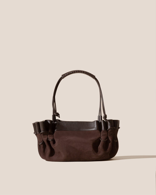 Arta Suede Dark Brown Bag