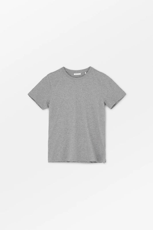 Gray t-shirt on a white background