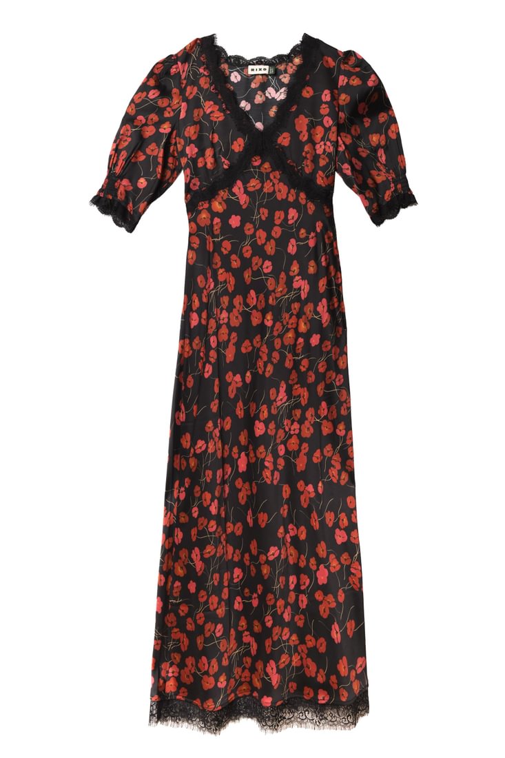 Annina Dress Autumn Cherry Red