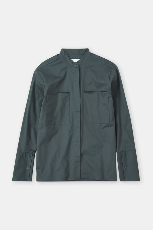 Poplin two pockets shirt