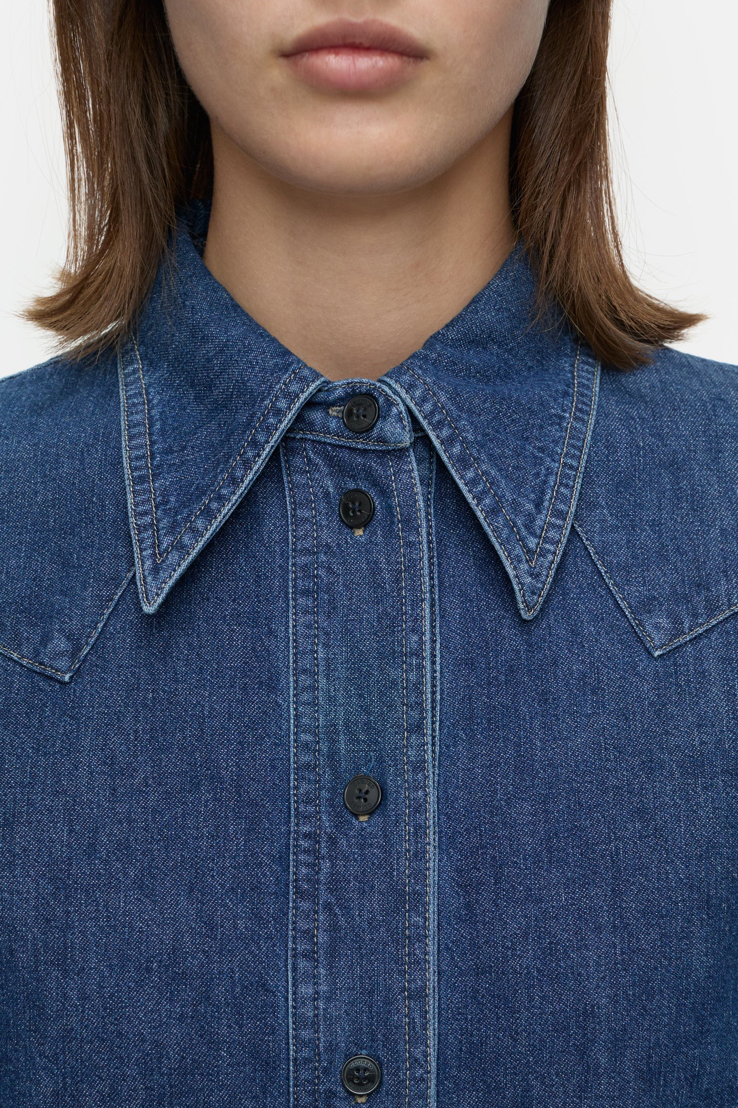 Denim Western Shirt