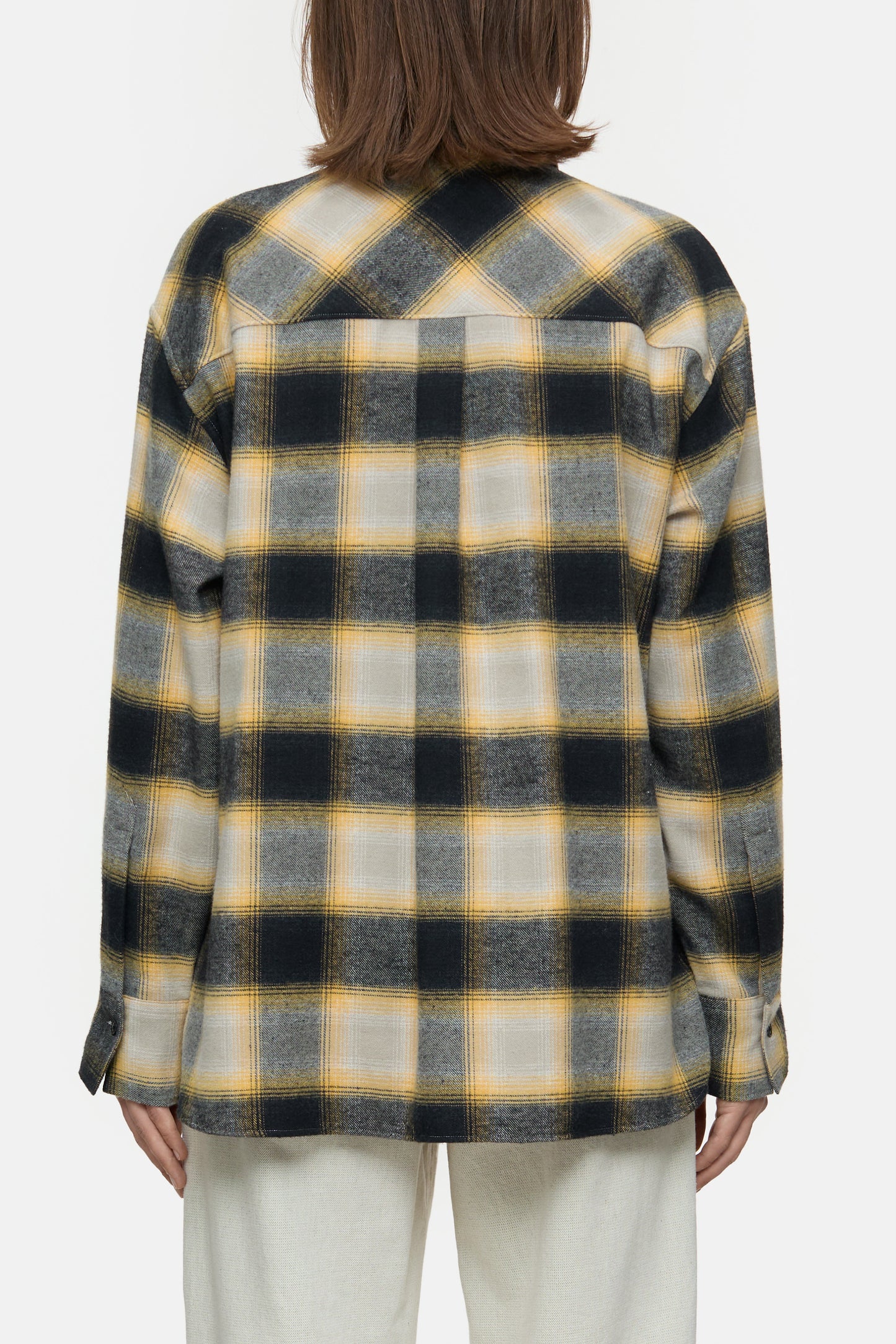 Chequered Shirt Blouse