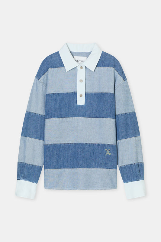 Denim Rugby Shirt