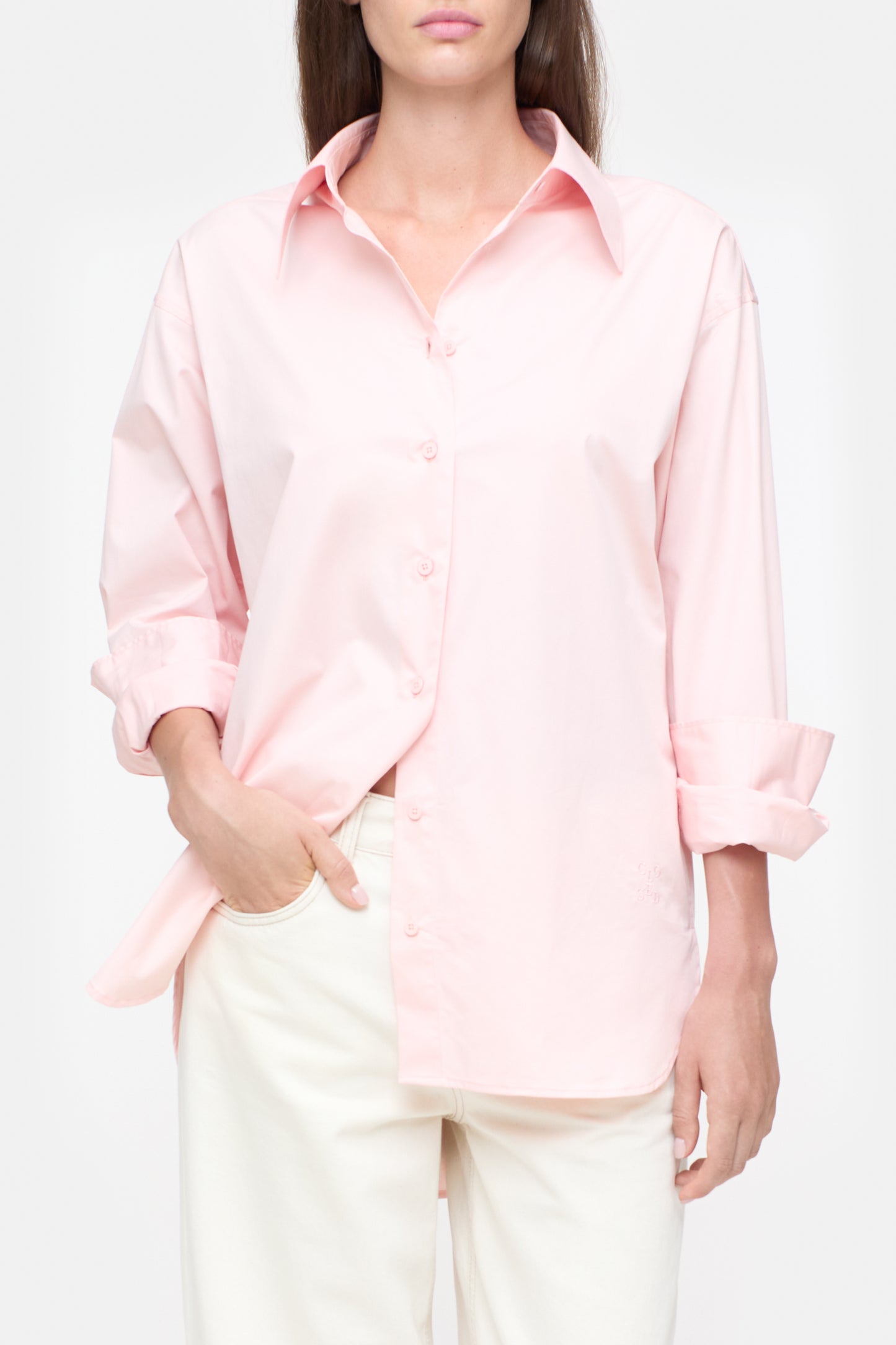 Poplin Pink Shirt