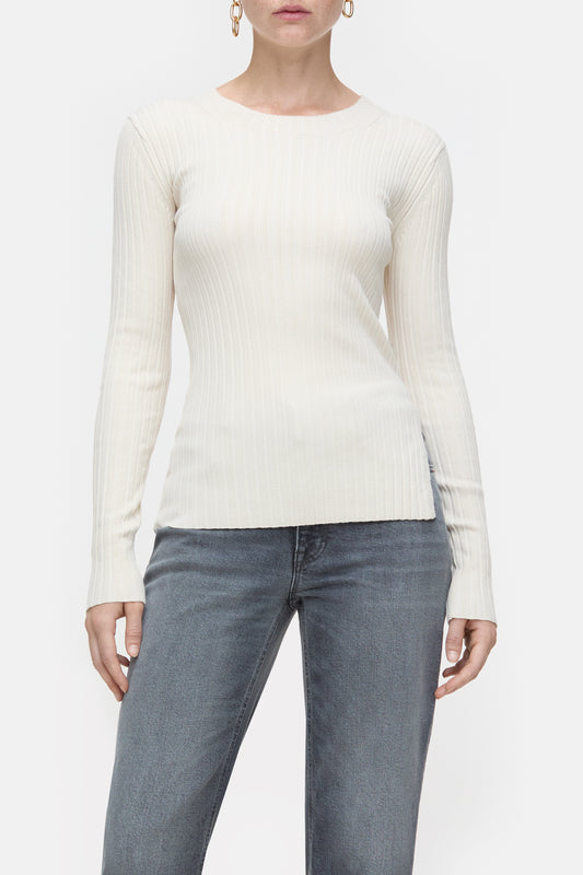 Long-sleeved Knit Shirt