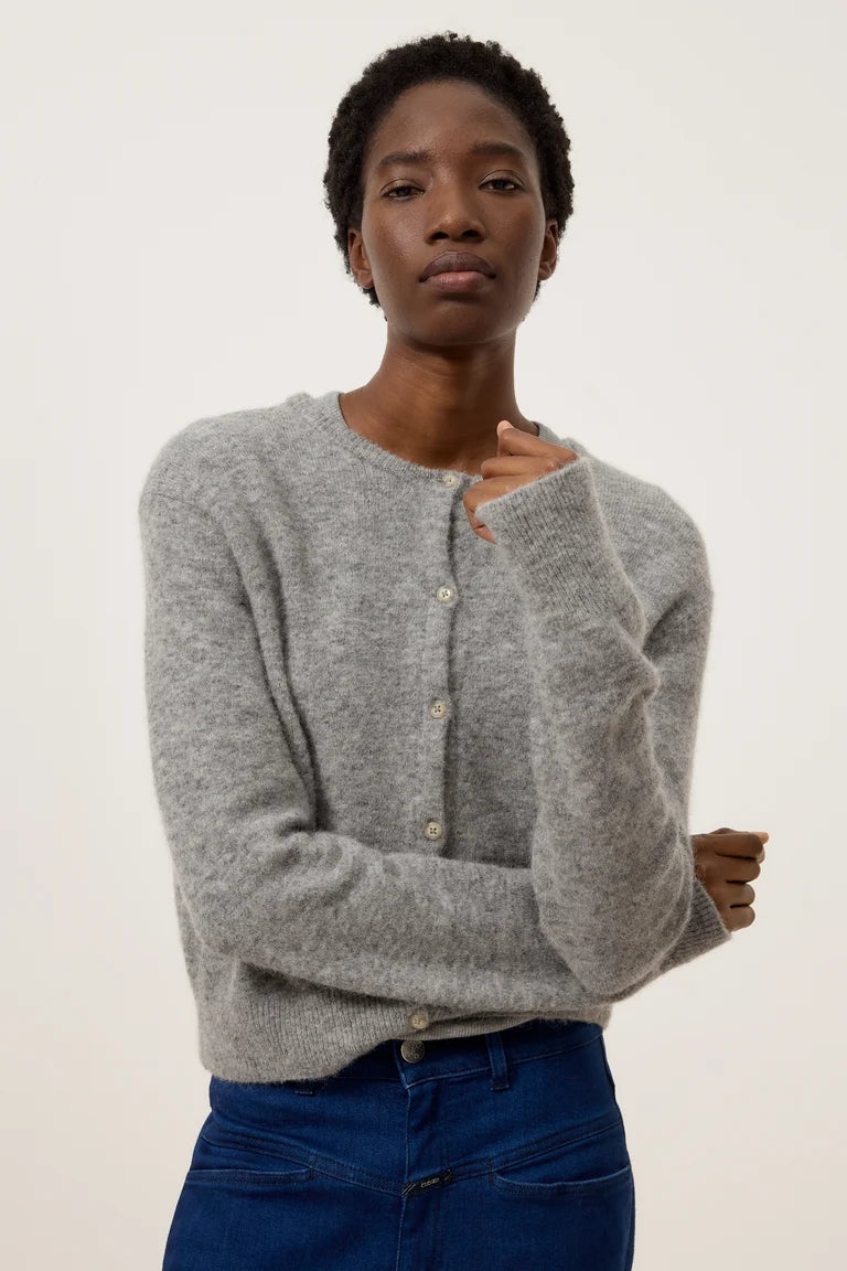 Crew Neck Cardigan