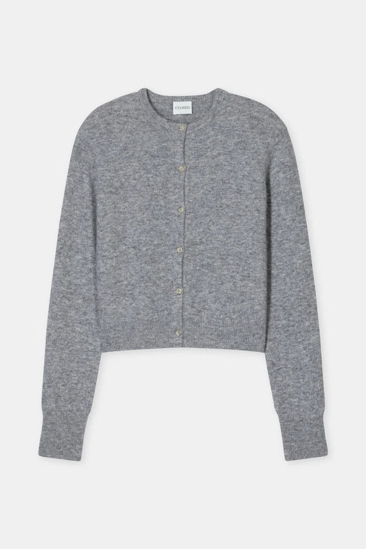 Crew Neck Cardigan
