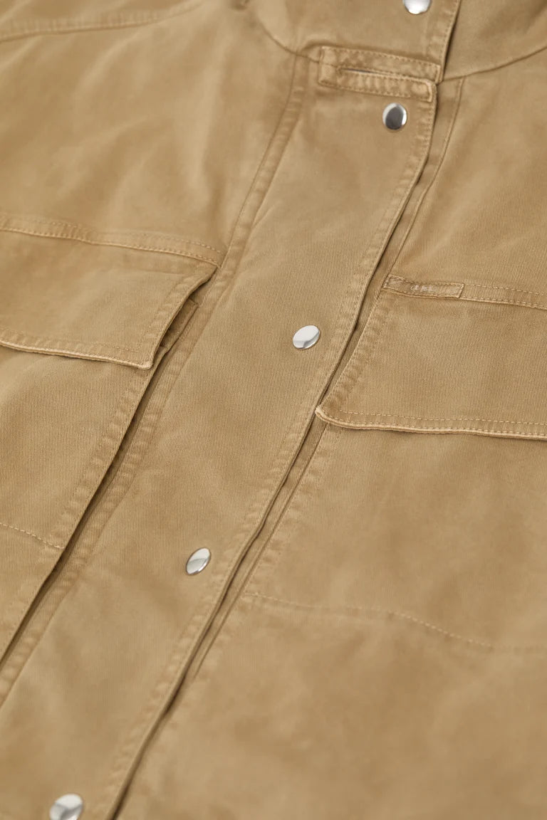 Cotton-twill Jacket Urban Beige