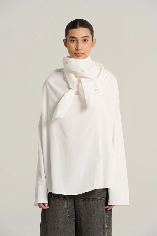 Marcel blouse in white