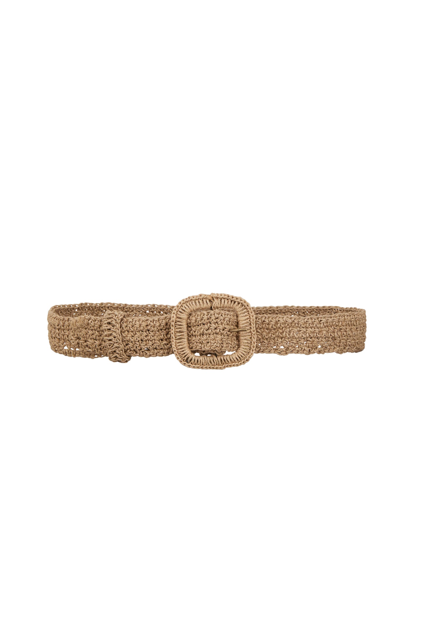 Carla Straw Belt