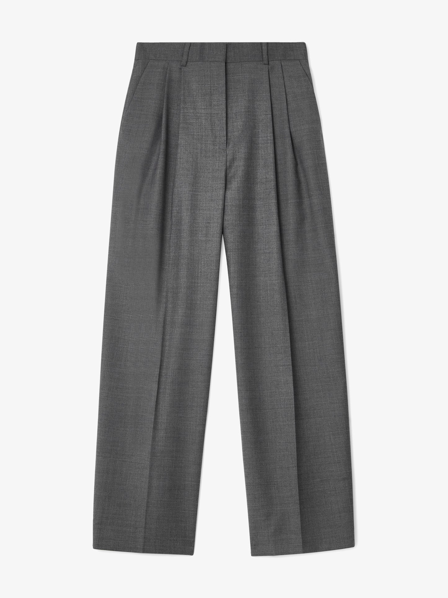 Wide suit trousers