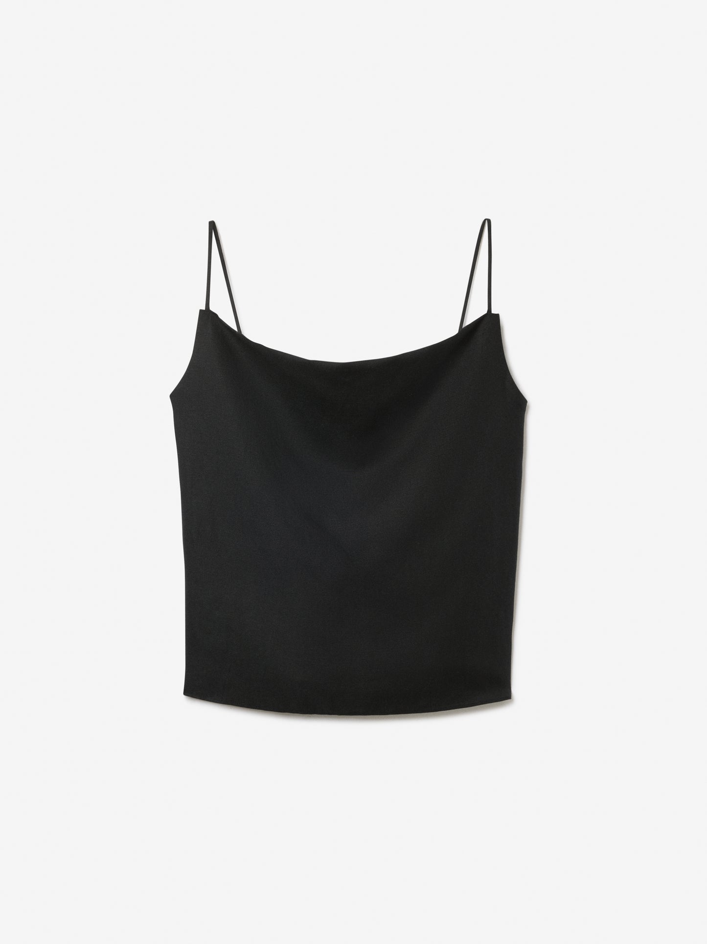 Waterfall top in black