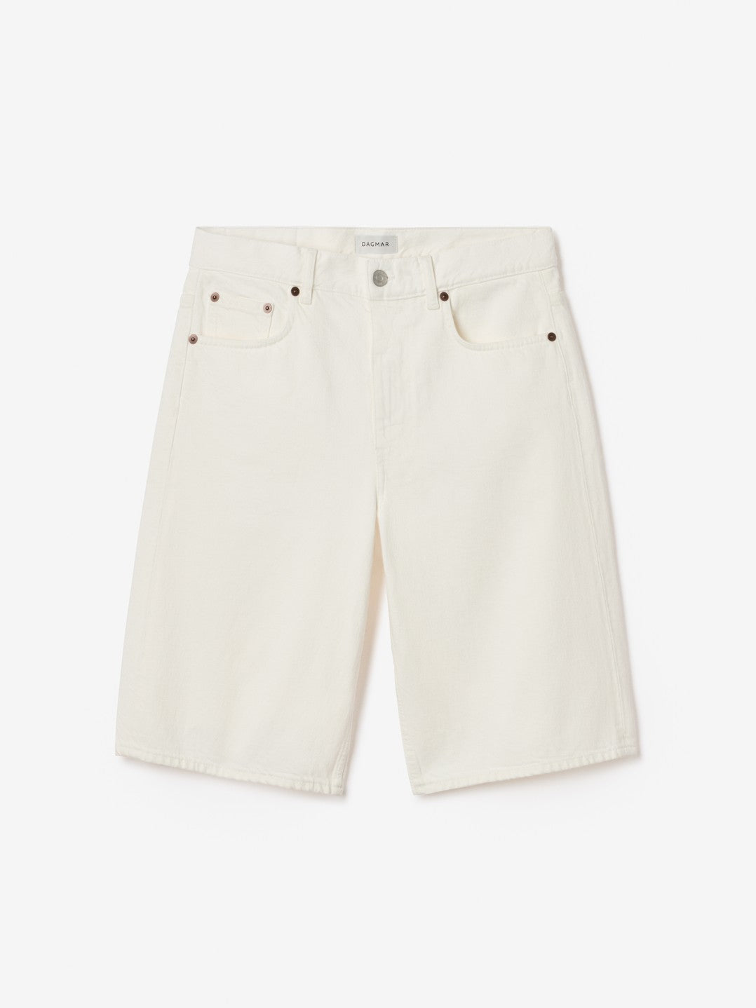 Baggy fit shorts in white