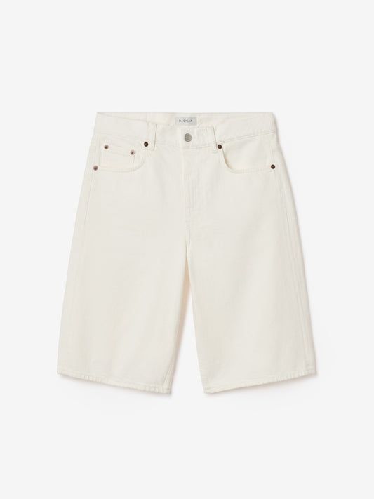 Baggy fit shorts in white