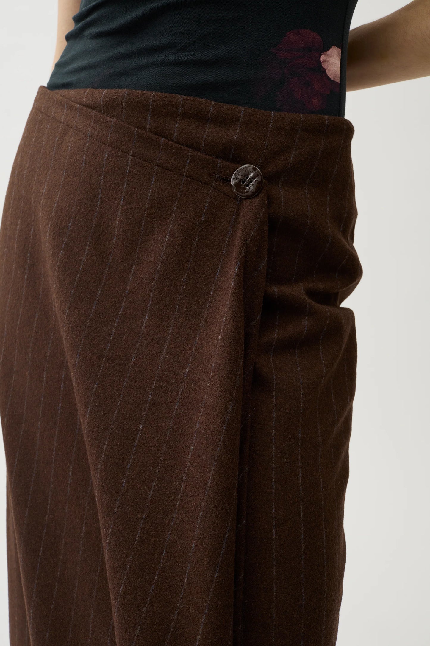 Josefina Pinstripe Skirt