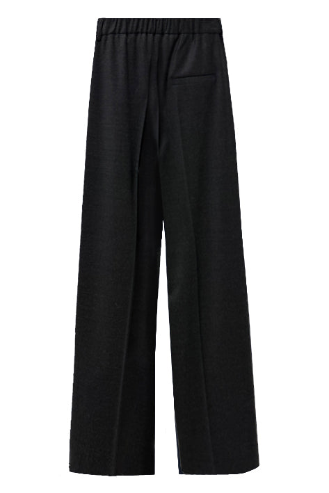 Black pants on a white background