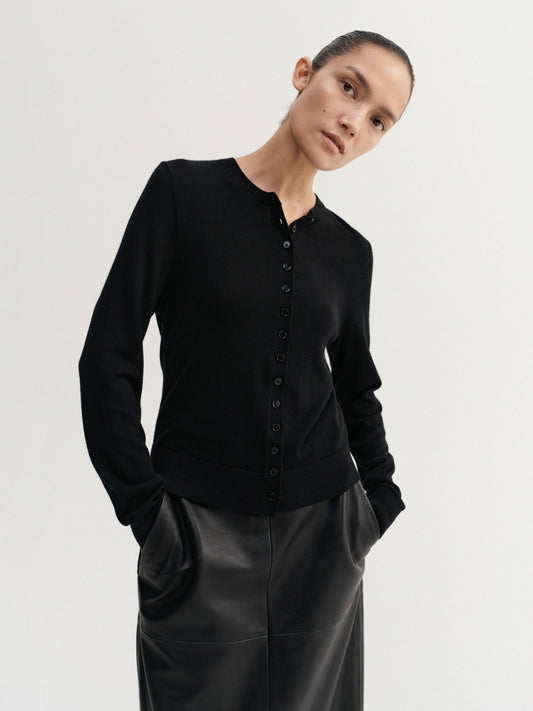 Hayla Cardigan Black
