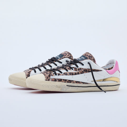 Hidnander Starless Low White/ Leopard