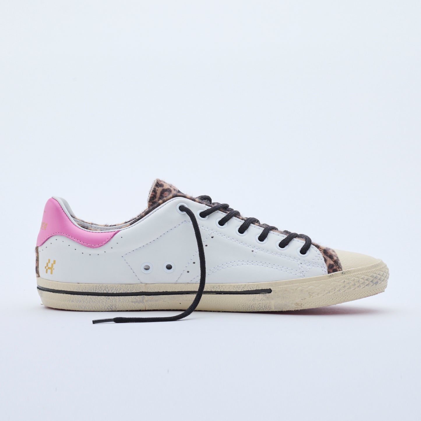 Hidnander Starless Low White/ Leopard