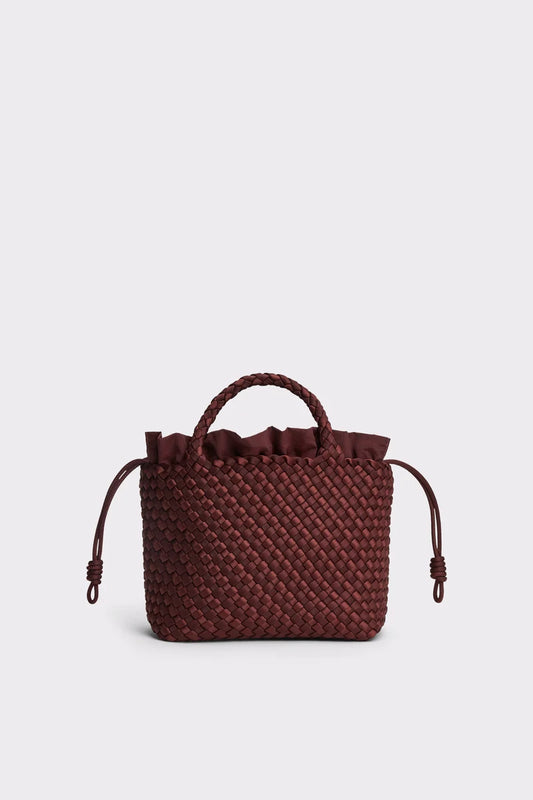 Midi Inkberry Satin Stripe