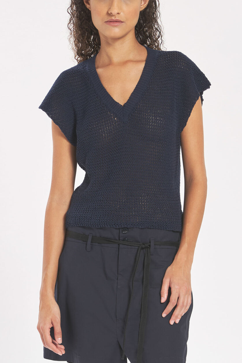 Erika knitwear in navy