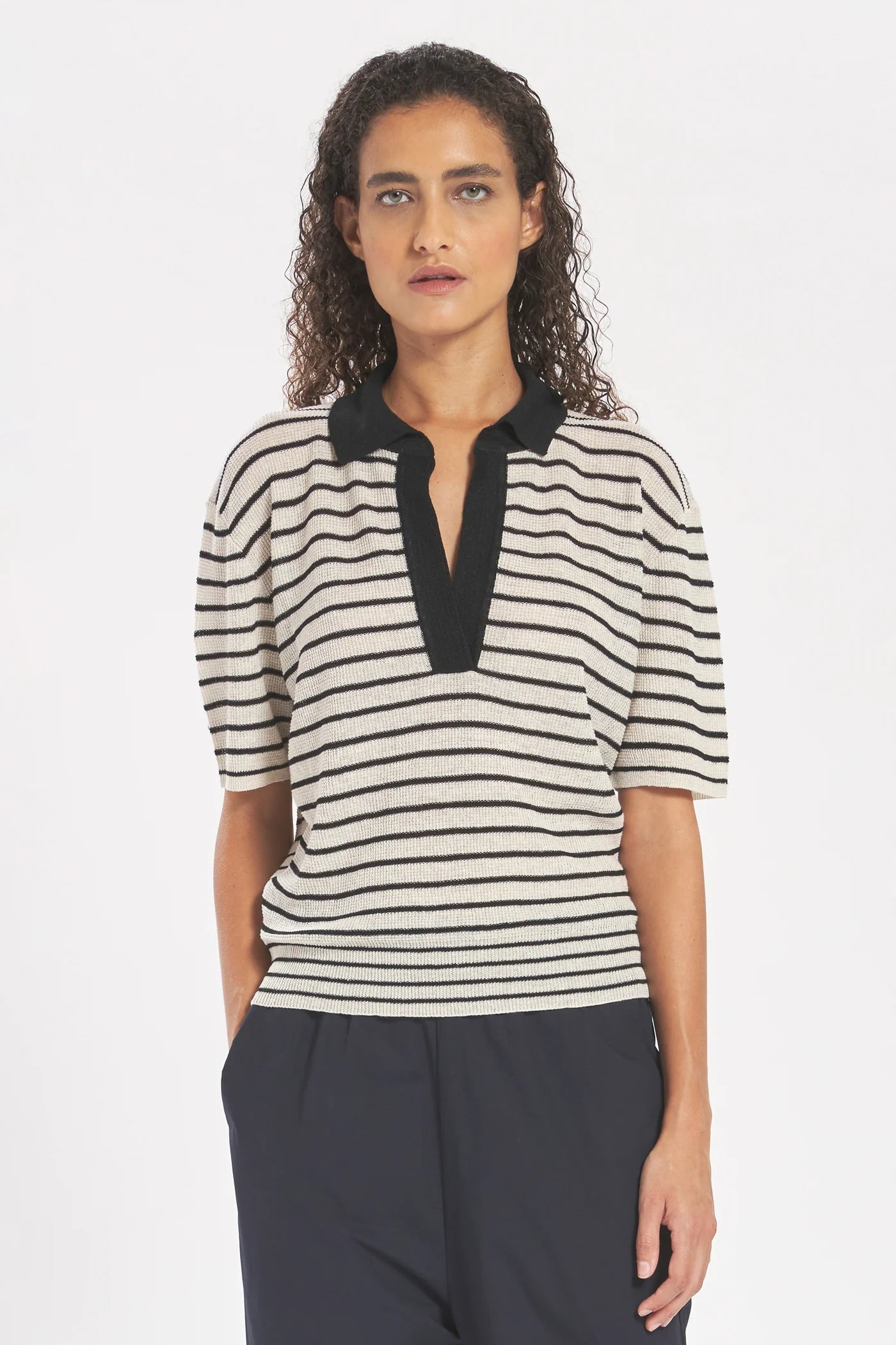 Vibia sweater in stripes
