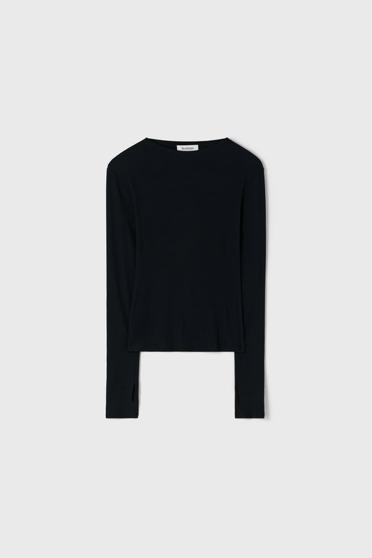 black top on a white background