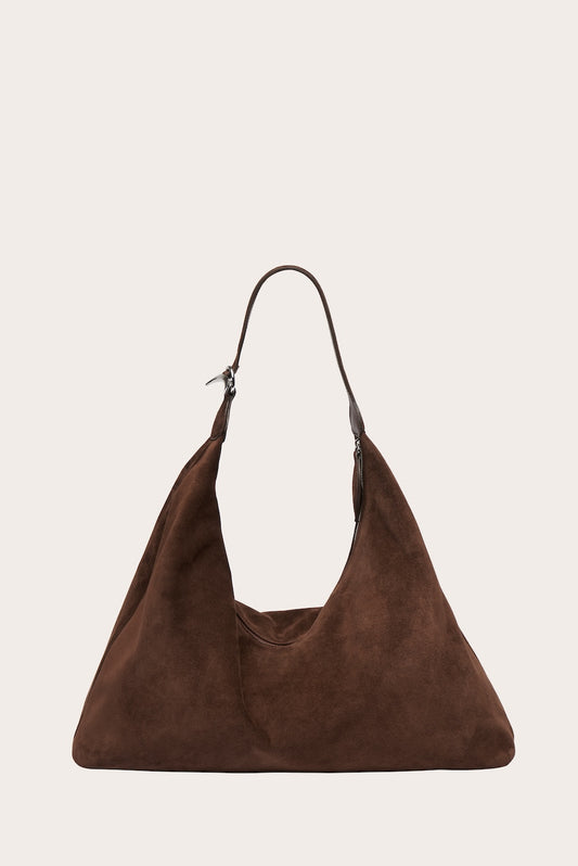 Pillow Shoulder Bag Suede