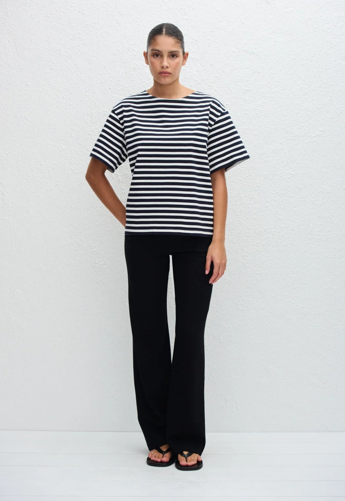 Relaxed Stripe Tee