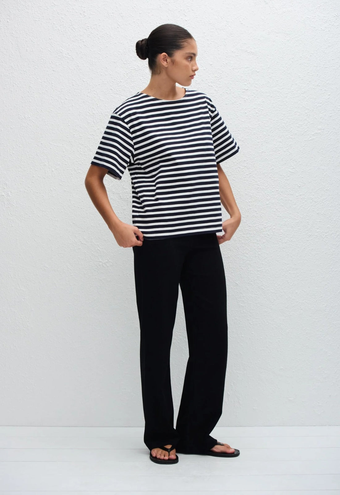 Relaxed Stripe Tee