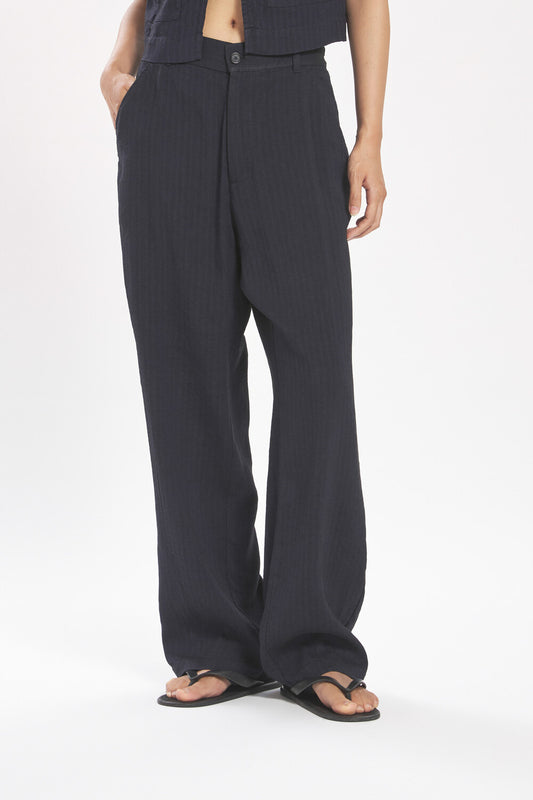 Trousers Ida in navy