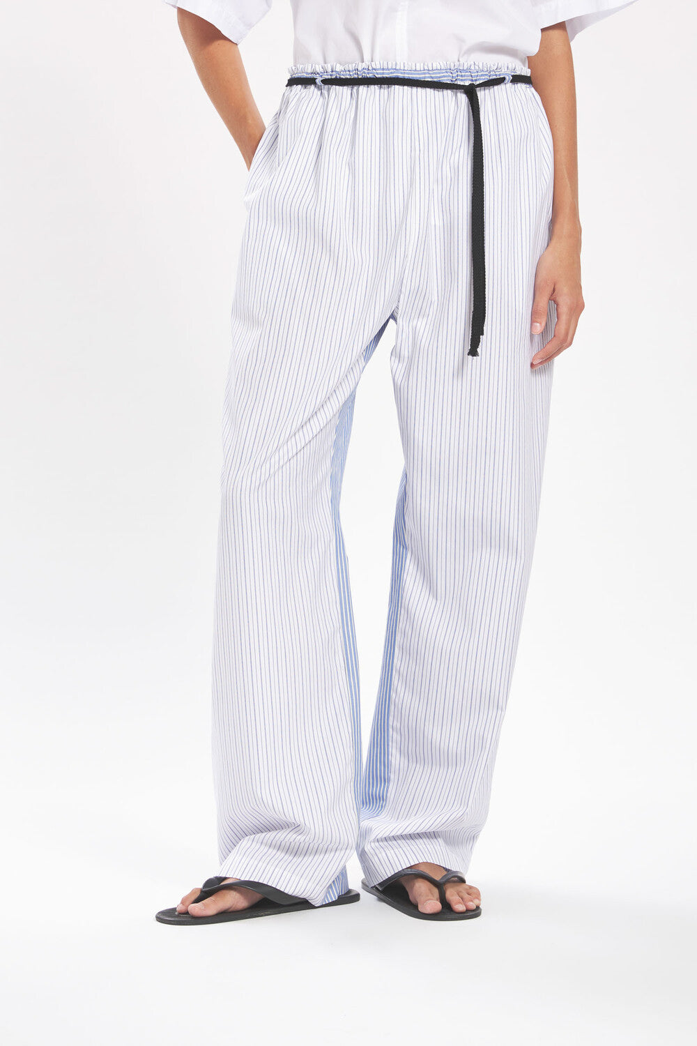 Trousers serata in stripes