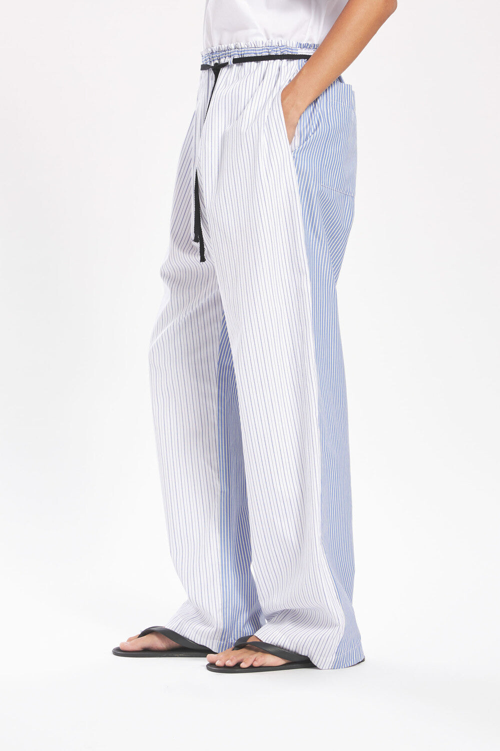 Trousers serata in stripes