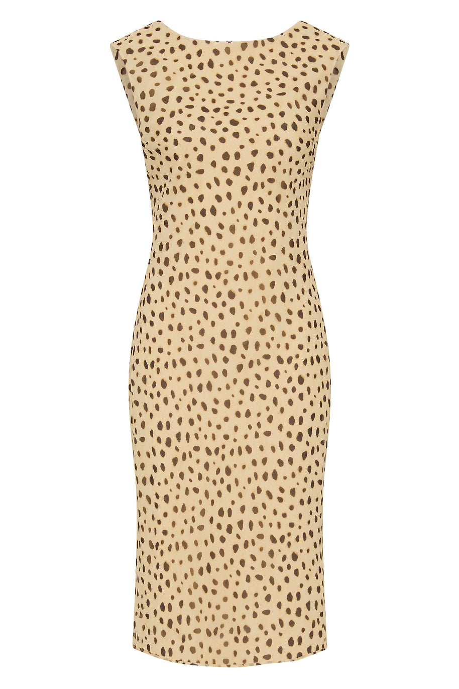 Leo dress in cheetah print