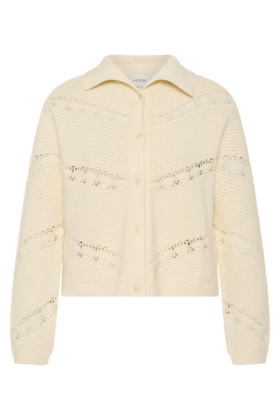 Dylan cardigan in pearl