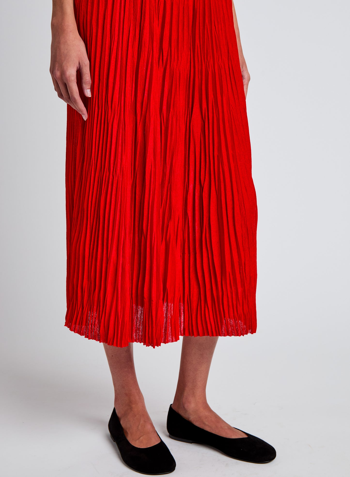 Rosalyn Skirt in Pleated Jersey